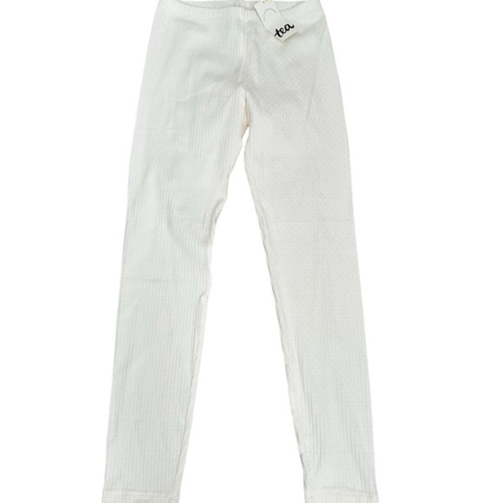 Tea Collection White Kids Leggings